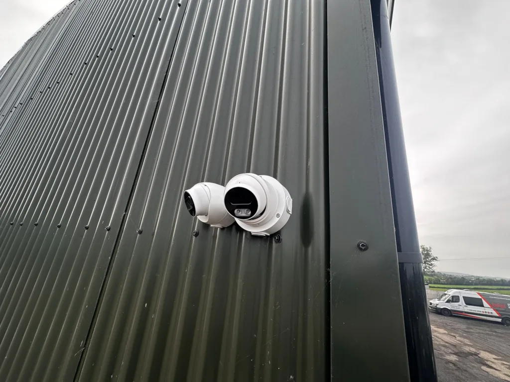 Commercial CCTV installation by CBM Security Systems