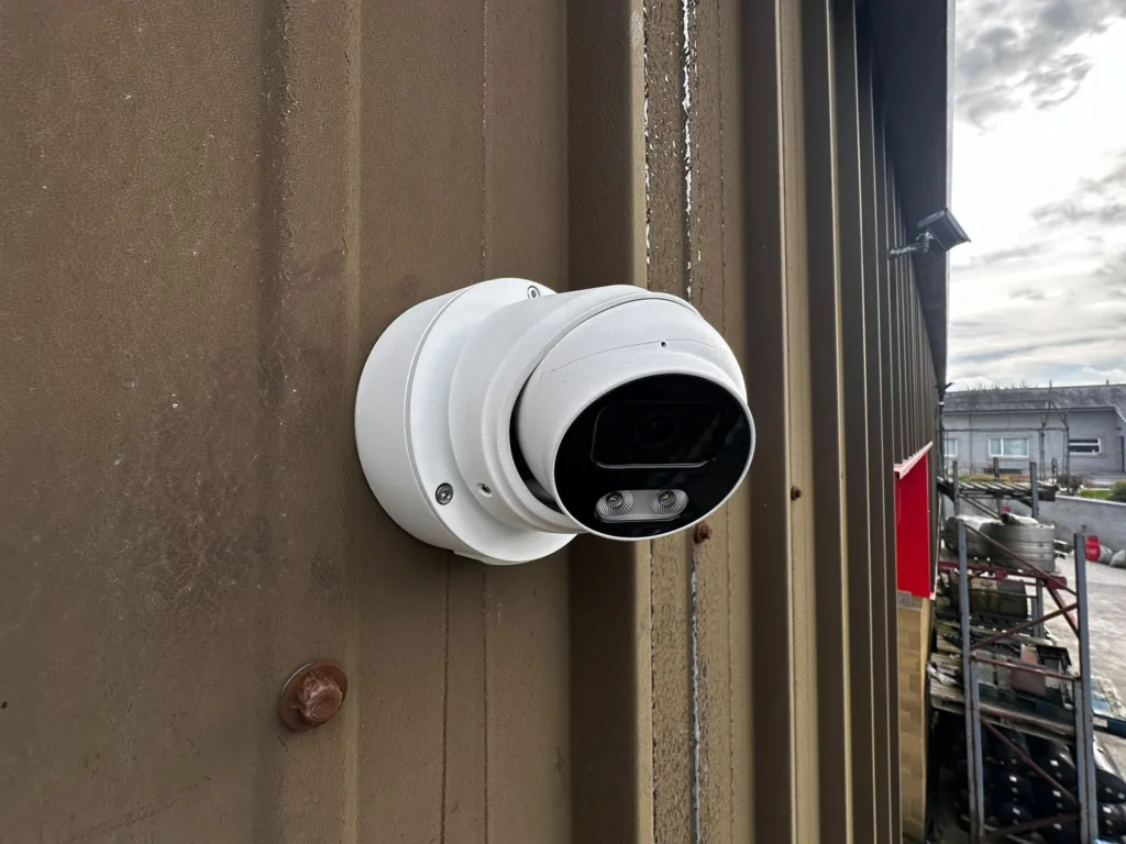 Commercial CCTV installation by CBM Security Systems