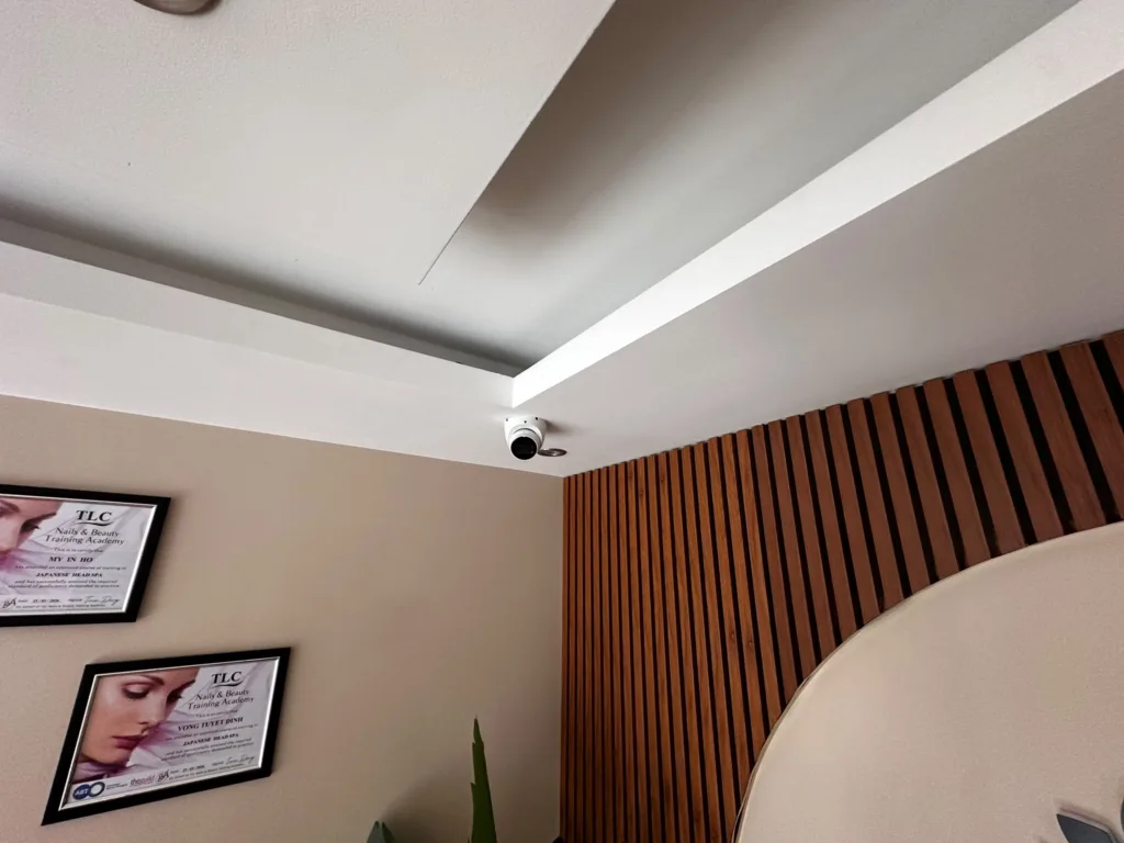 Commercial CCTV installation by CBM Security Systems