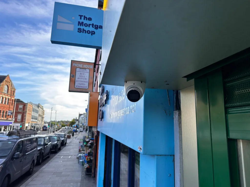Commercial CCTV installation by CBM Security Systems